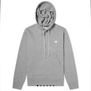 Acne Studio Ferris Face Hodie XS Gray